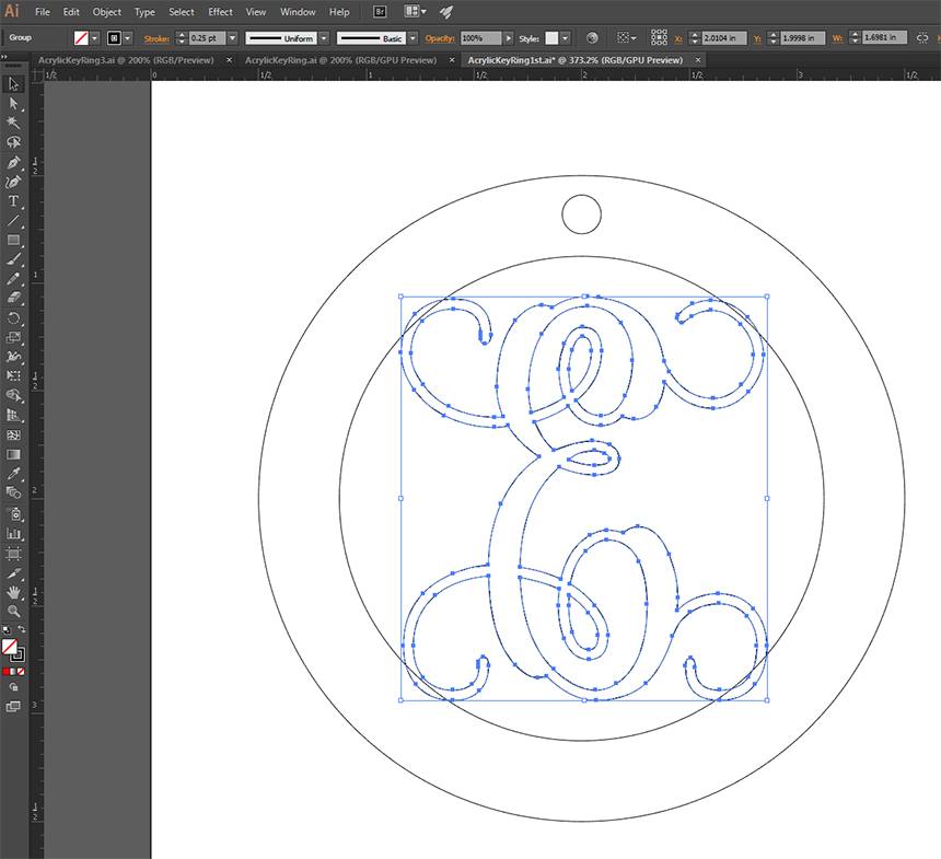 expanding thin lines step1