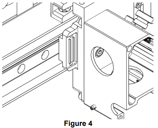 Figure 4: X-axis Belt Teeth Fitting
