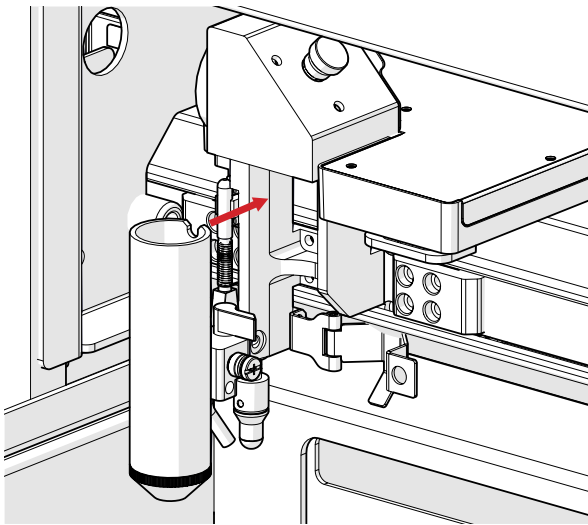 Aligning lens tube