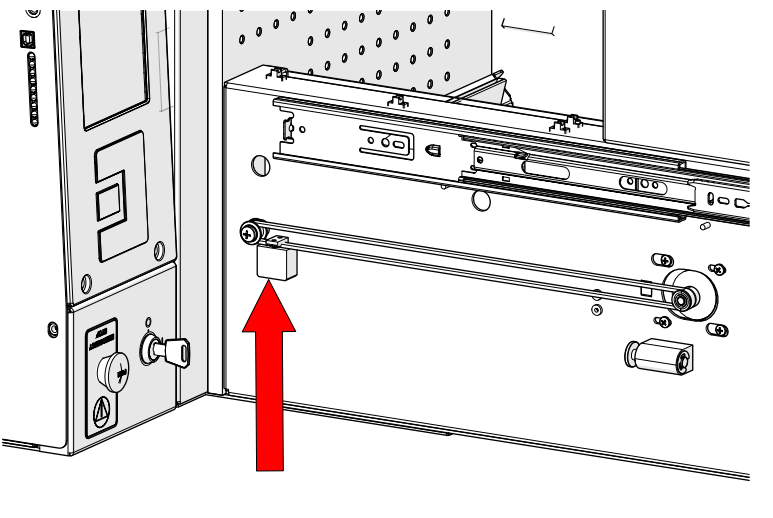 Positioning belt block