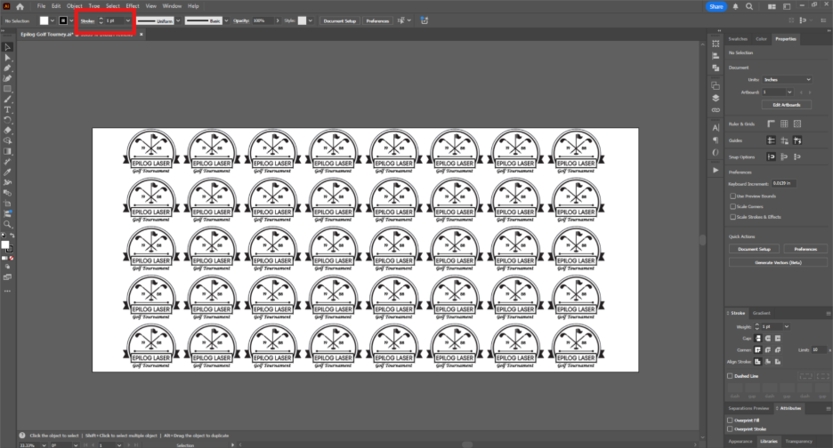Illustrator Stroke Settings