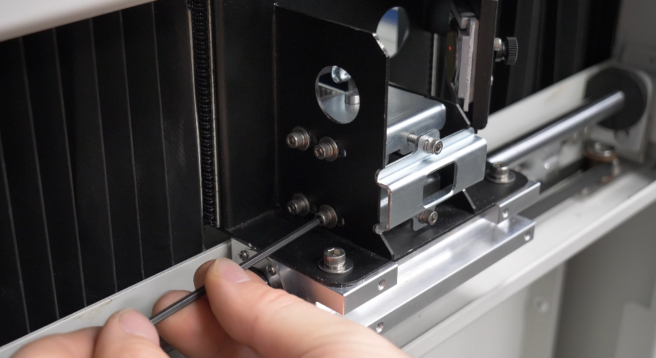 X-Axis Belt Tensioning Guide
