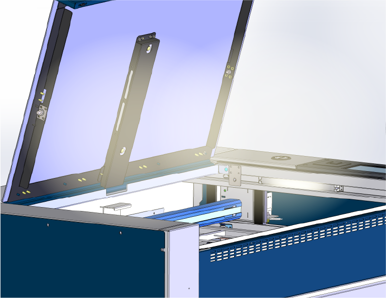 Cabinet lighting on