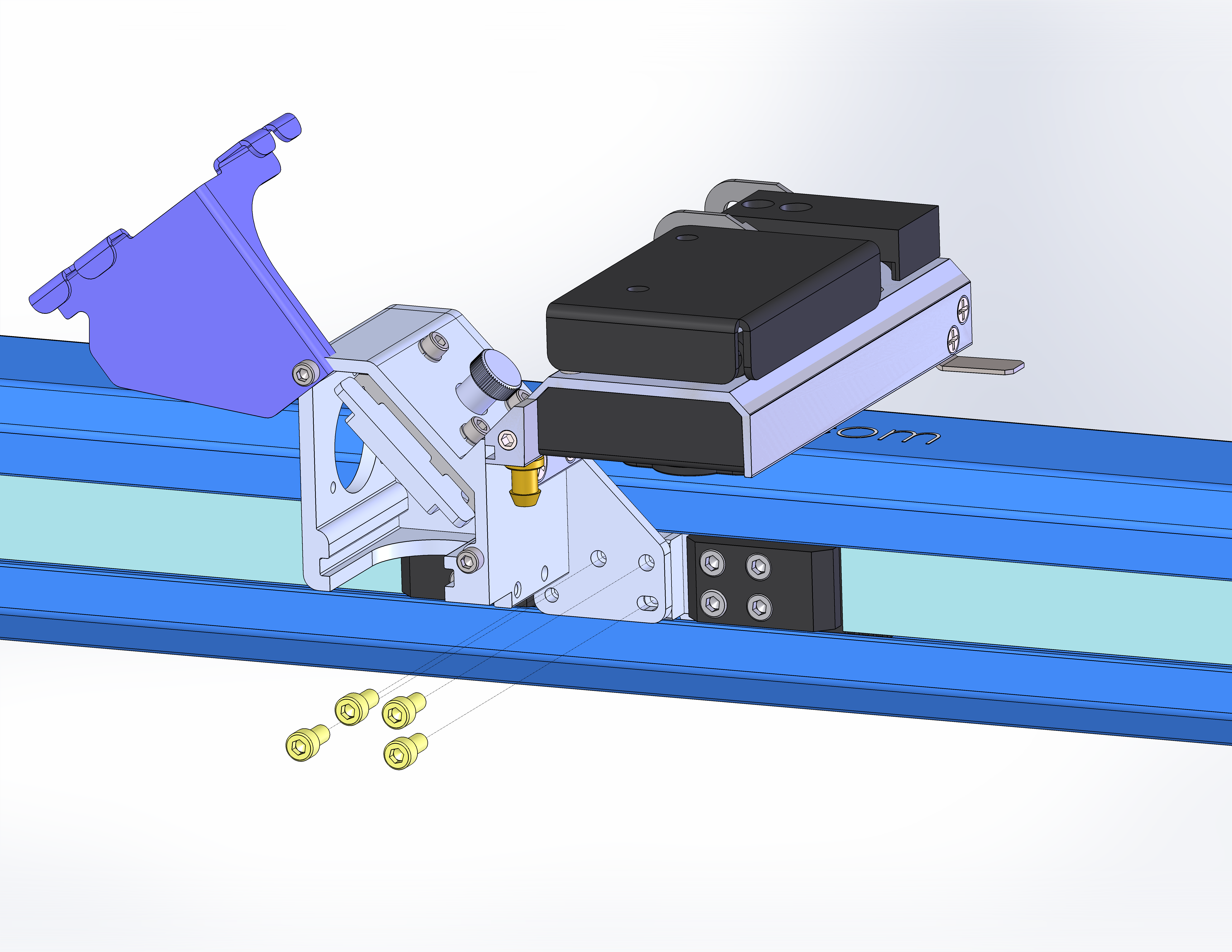 Remove carriage screws icon