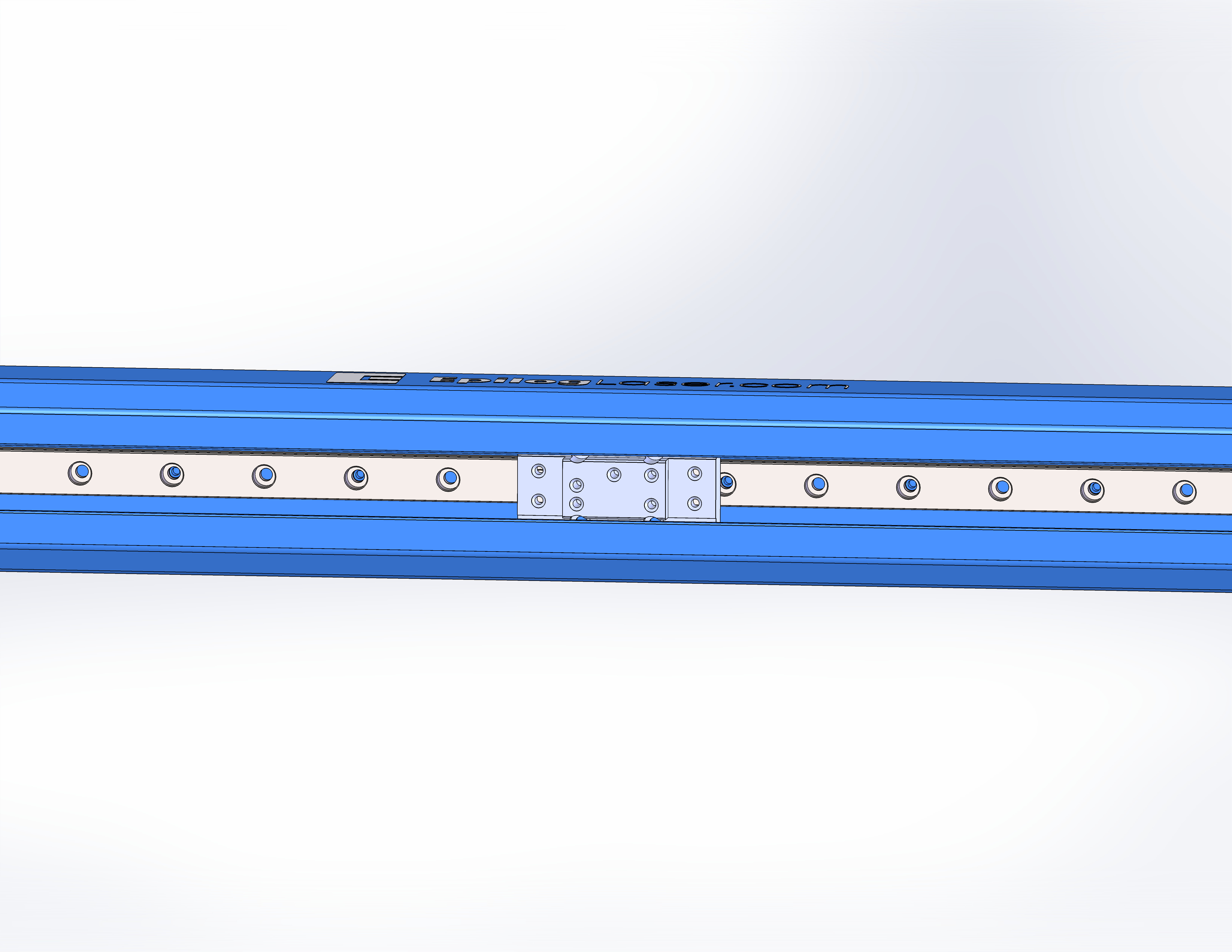 Pull belt out of X-Axis extrusion icon