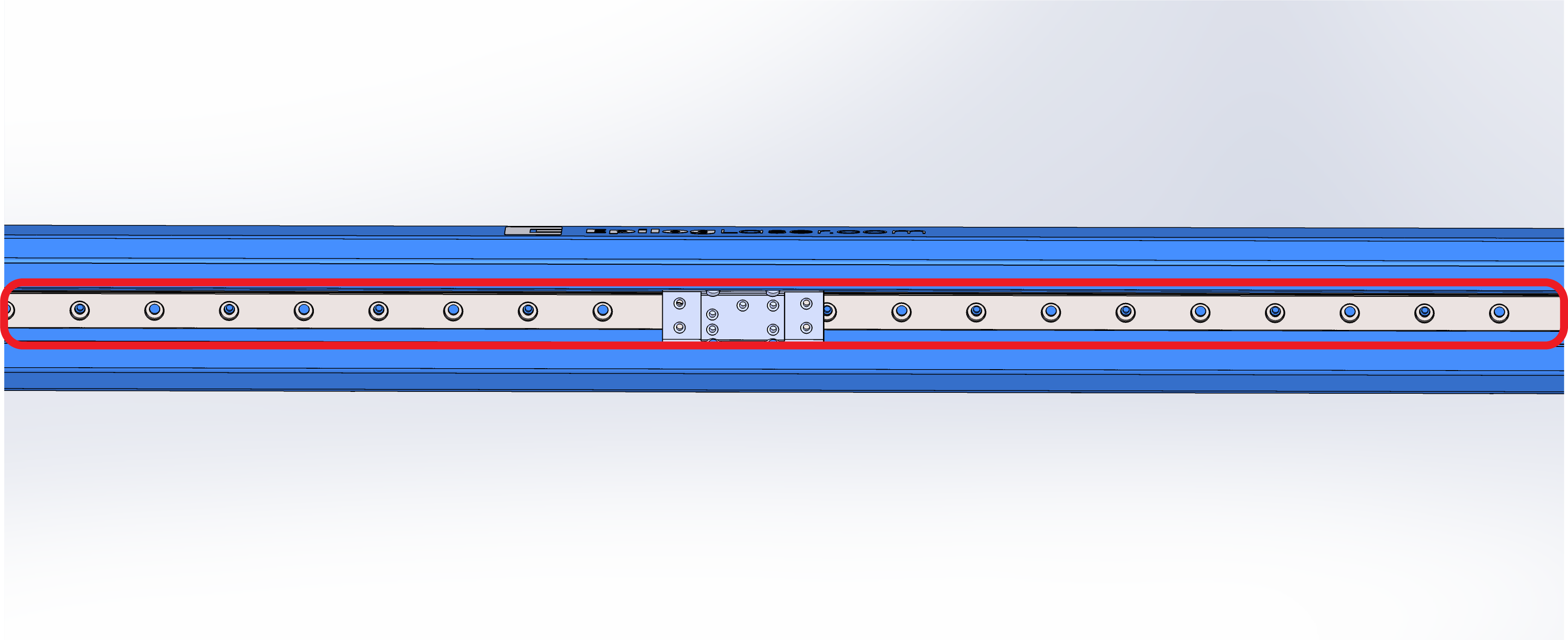 Clean rail with isopropyl alcohol or acetone icon
