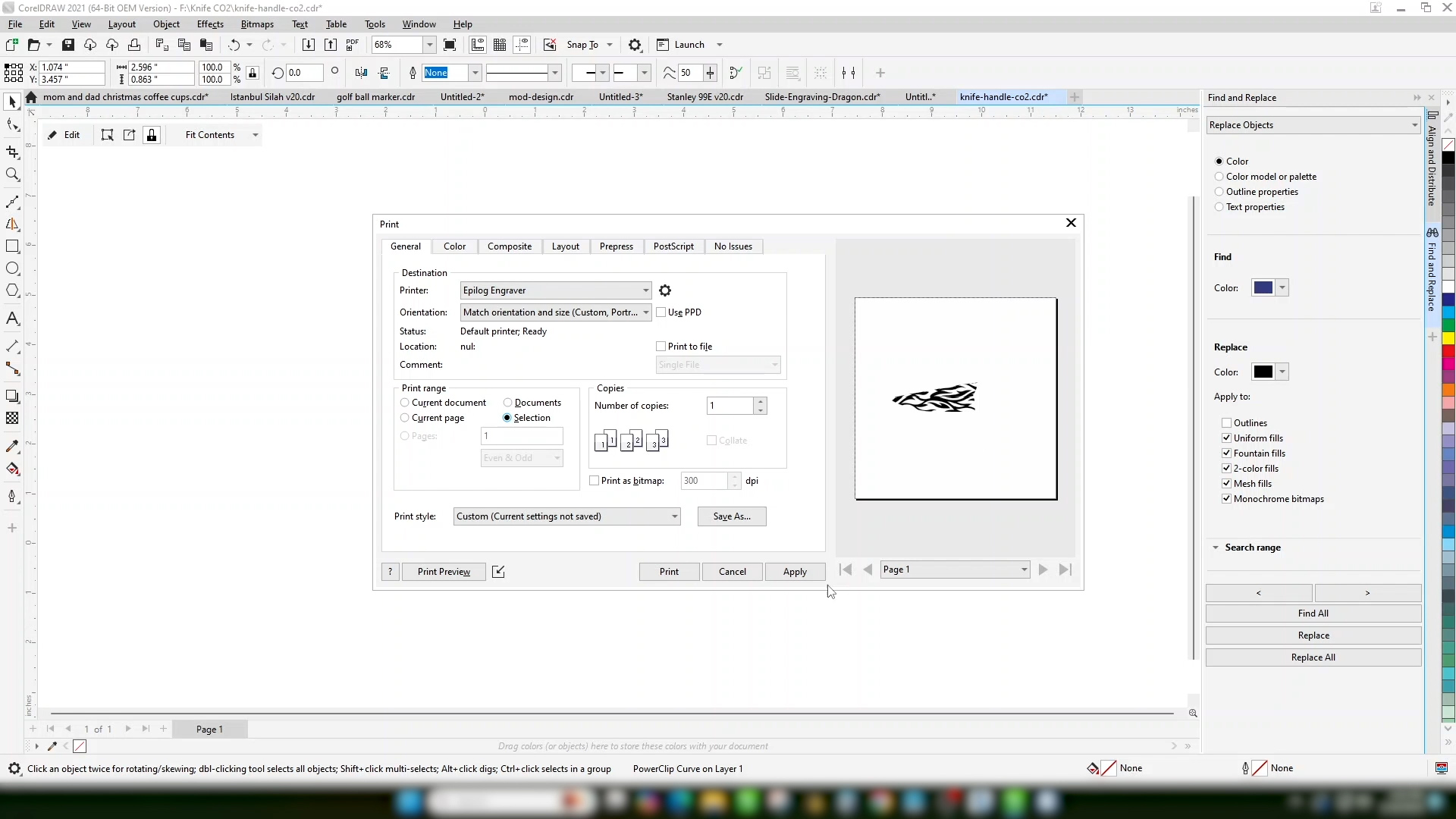 Turn Off Outline Galvo
