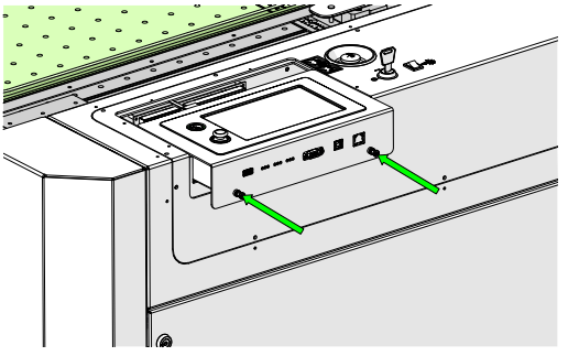 Reinstalling the control module