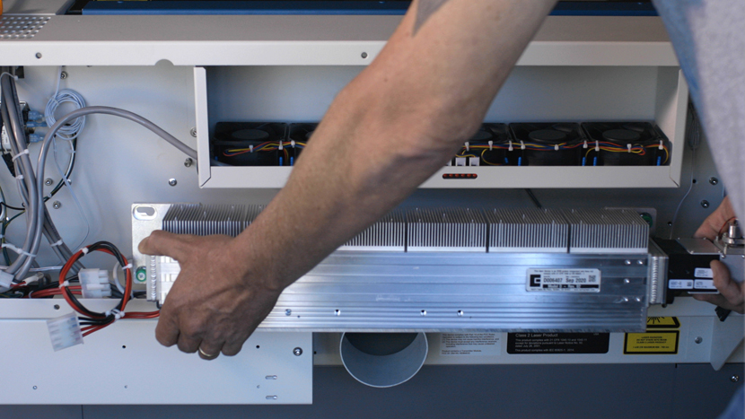 Replacing the Laser Tube