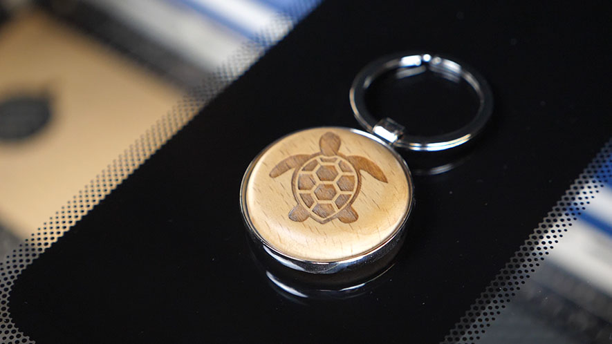 Wood Keychain