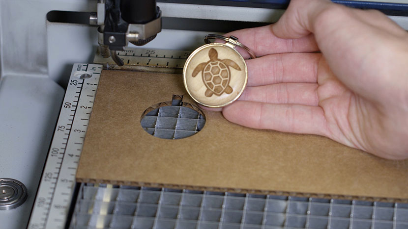 Wood Keychain