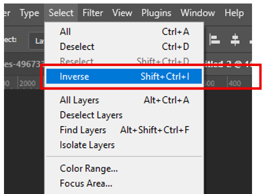 Select inverse