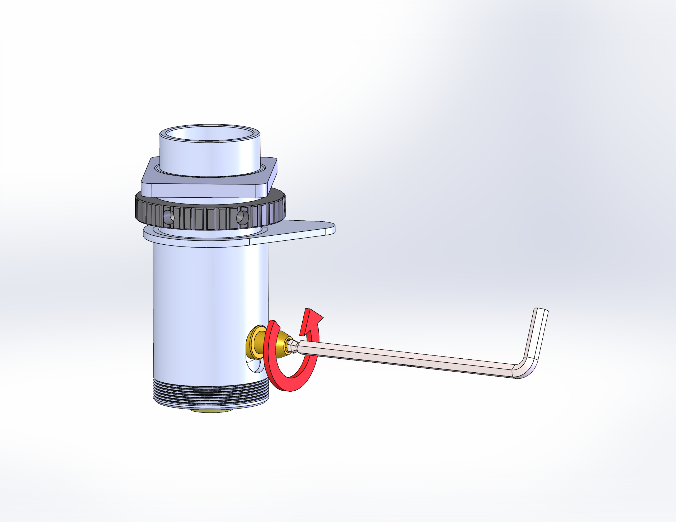 Removing air fitting