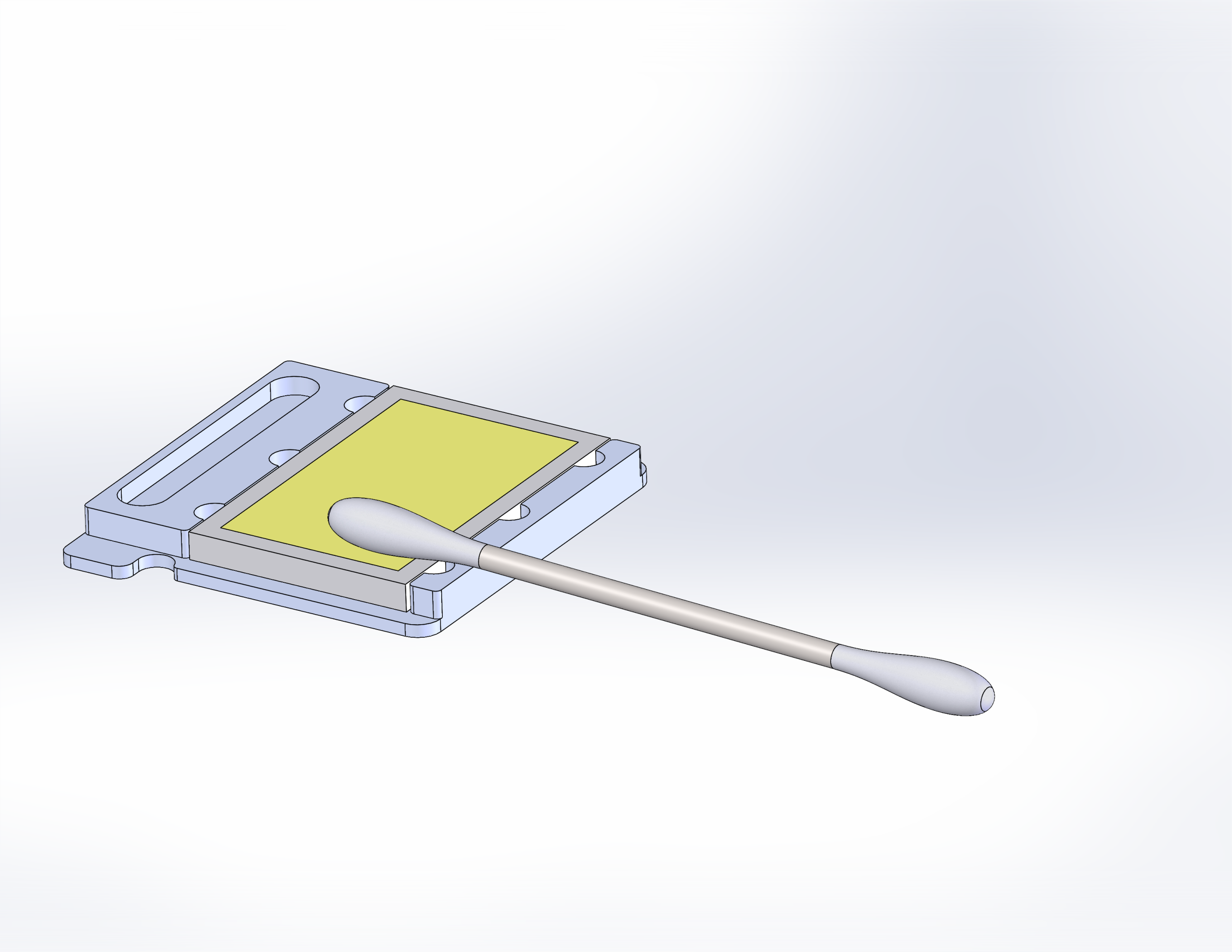 Mirror cleaning example