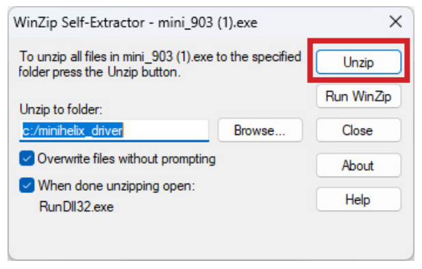 Extract files