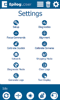 Advanced Settings Menu