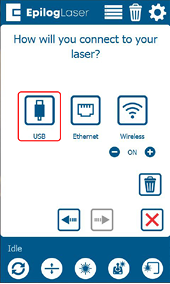USB network settings