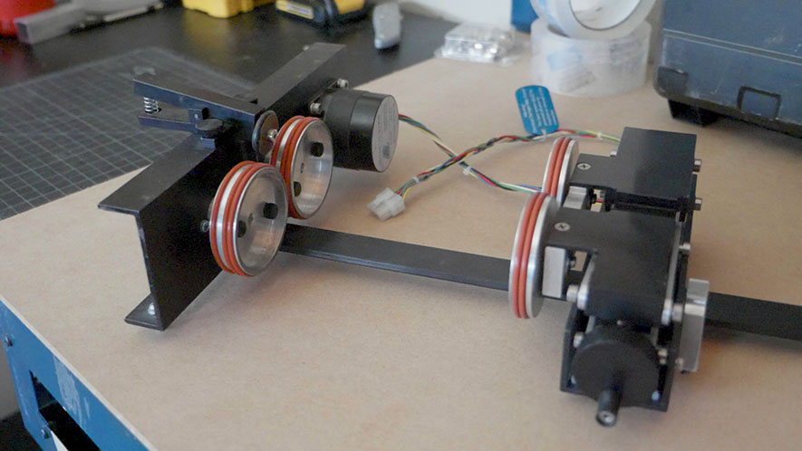Installing the Rim-Drive Rotary Attachment