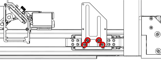 Removing the carriage mounting plate