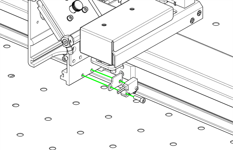 Reinstalling the autofocus switch