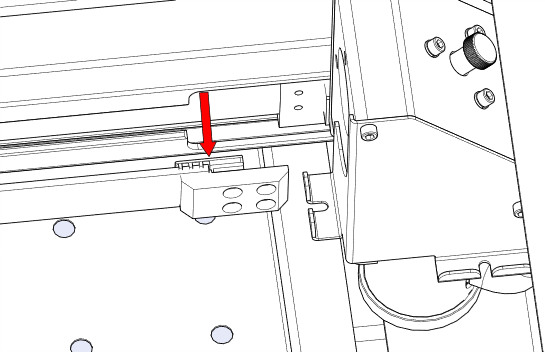 Removing the old X-Axis belt
