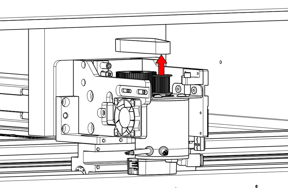 Removing the reducer belt