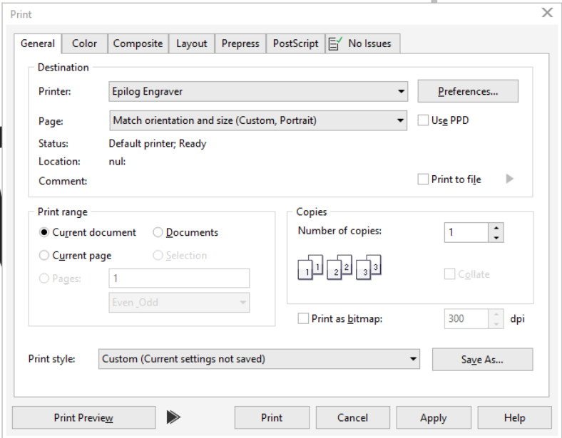Orientation Options