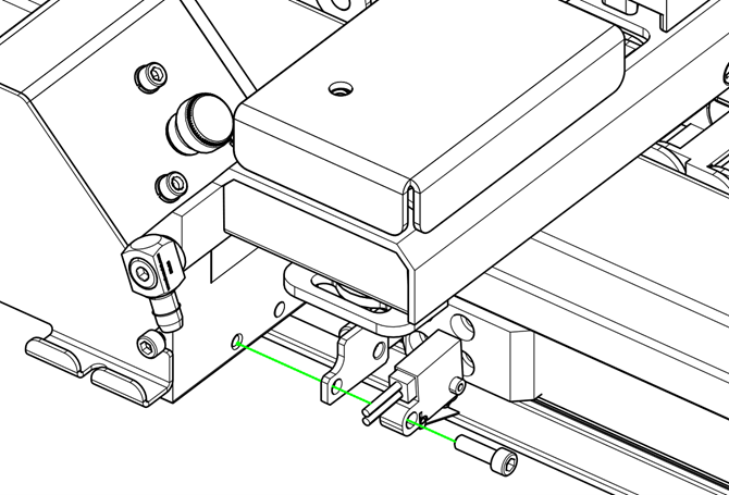 Reinstalling autofocus switch