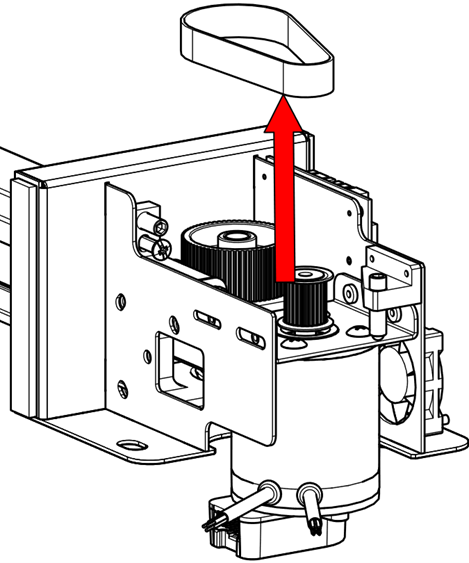 Removing the reducer belt