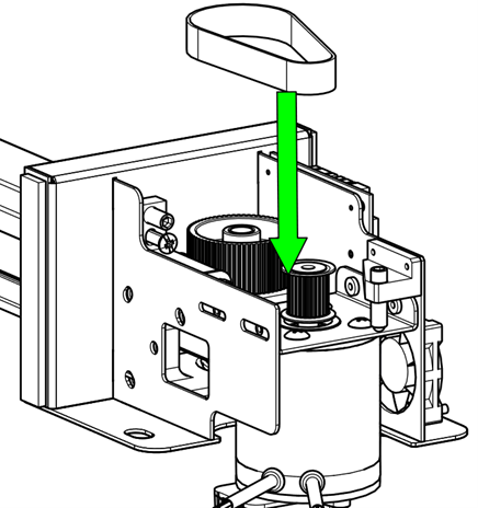 Install Reducer Belt