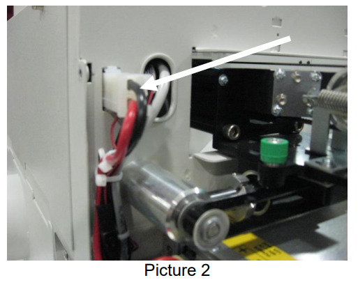 disconnect laser power