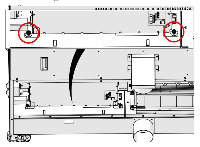 Green captive RF mounting screws