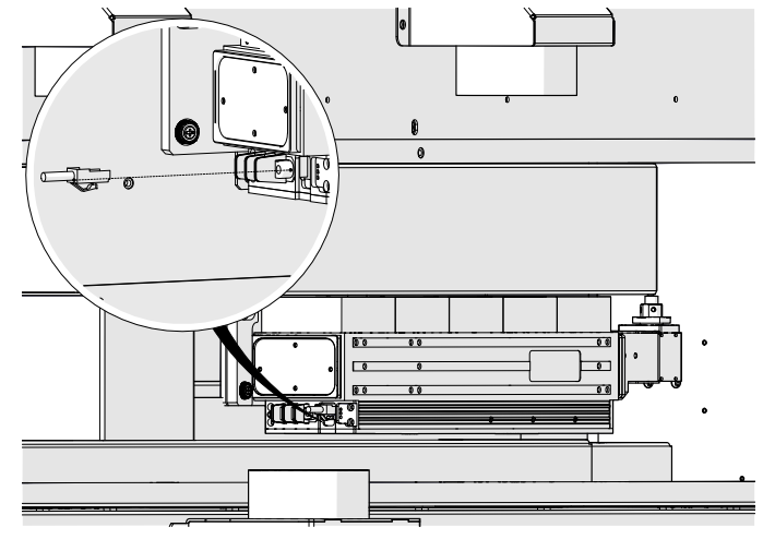 RF data cable connection.