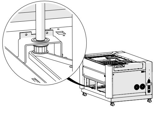 Removing Z-Axis belt from lead screw pulleys