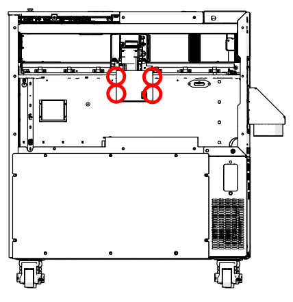 loosen board cover screws