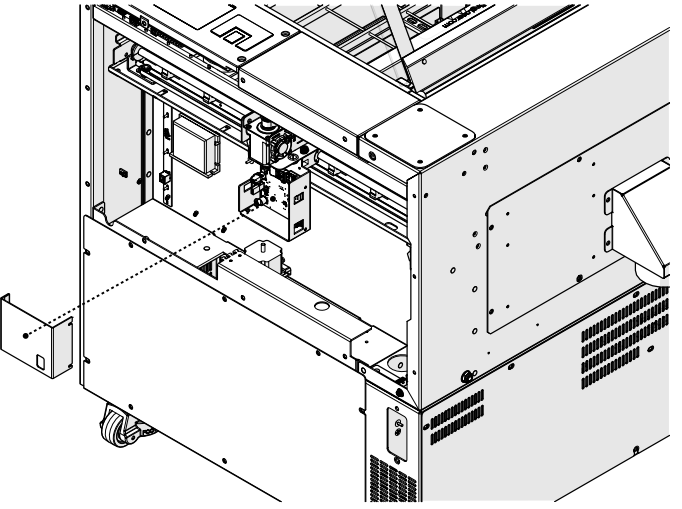 Remove drive board cover
