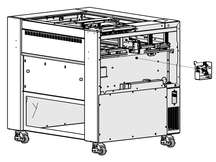 Remove drive board and housing