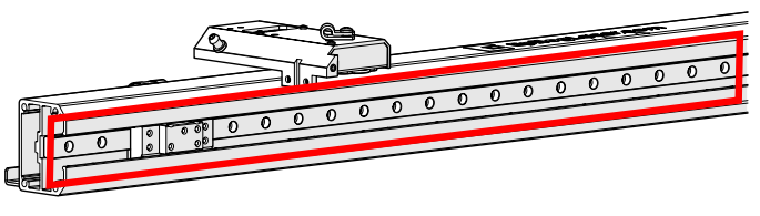 Remove IKO rail screws