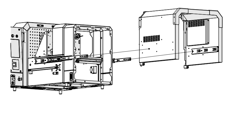 Removing the door from the engraver