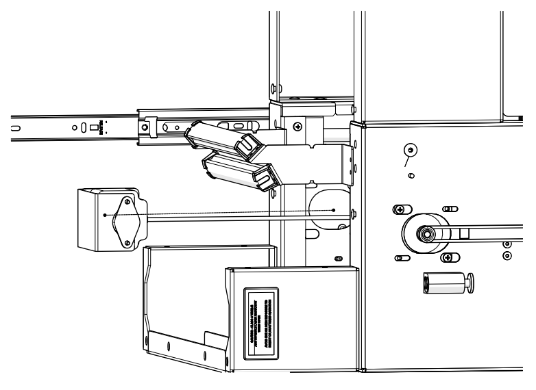 Disconnecting the motor harness