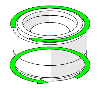 Securing the new lens assembly and adapter