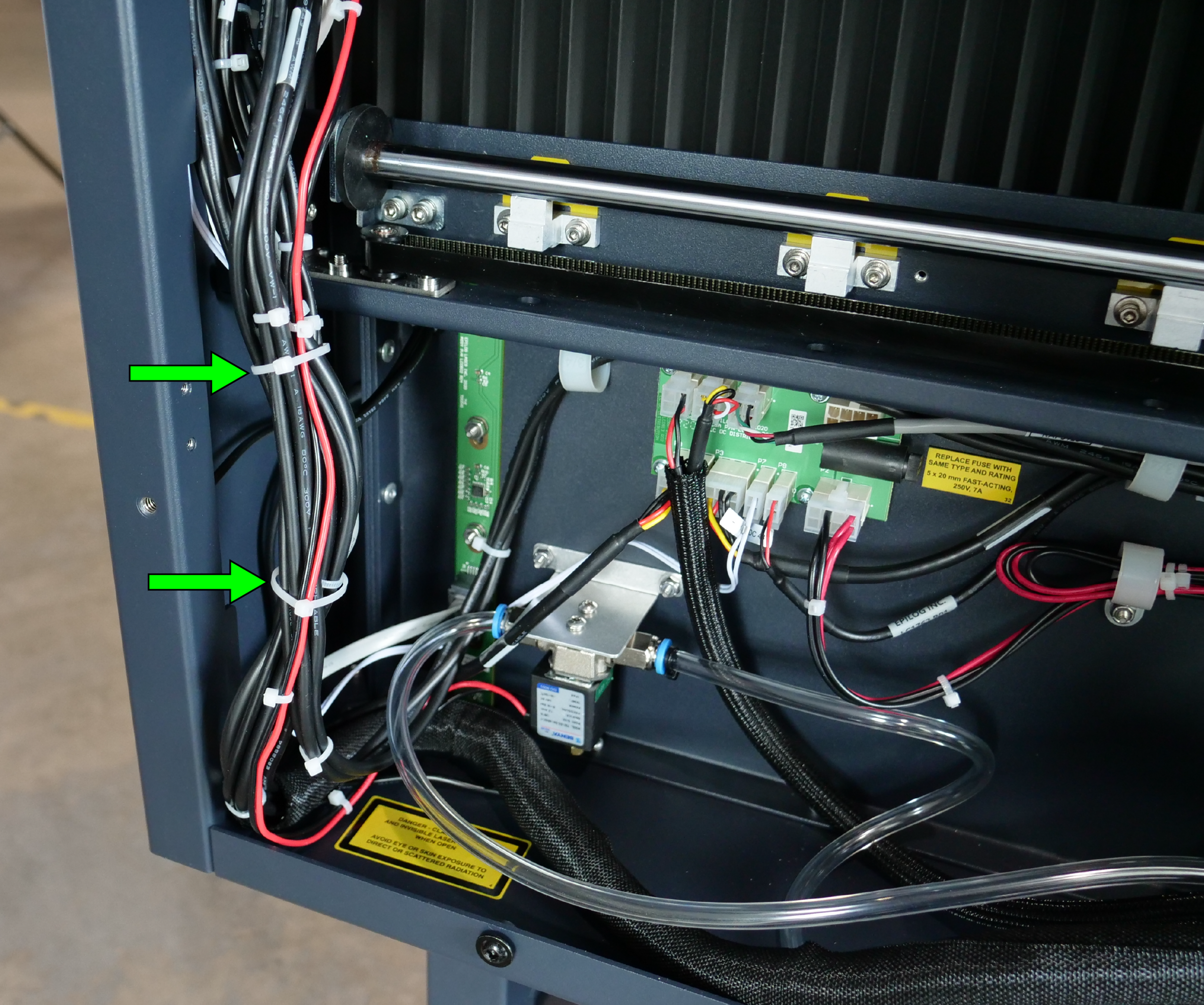 Cutting zip ties