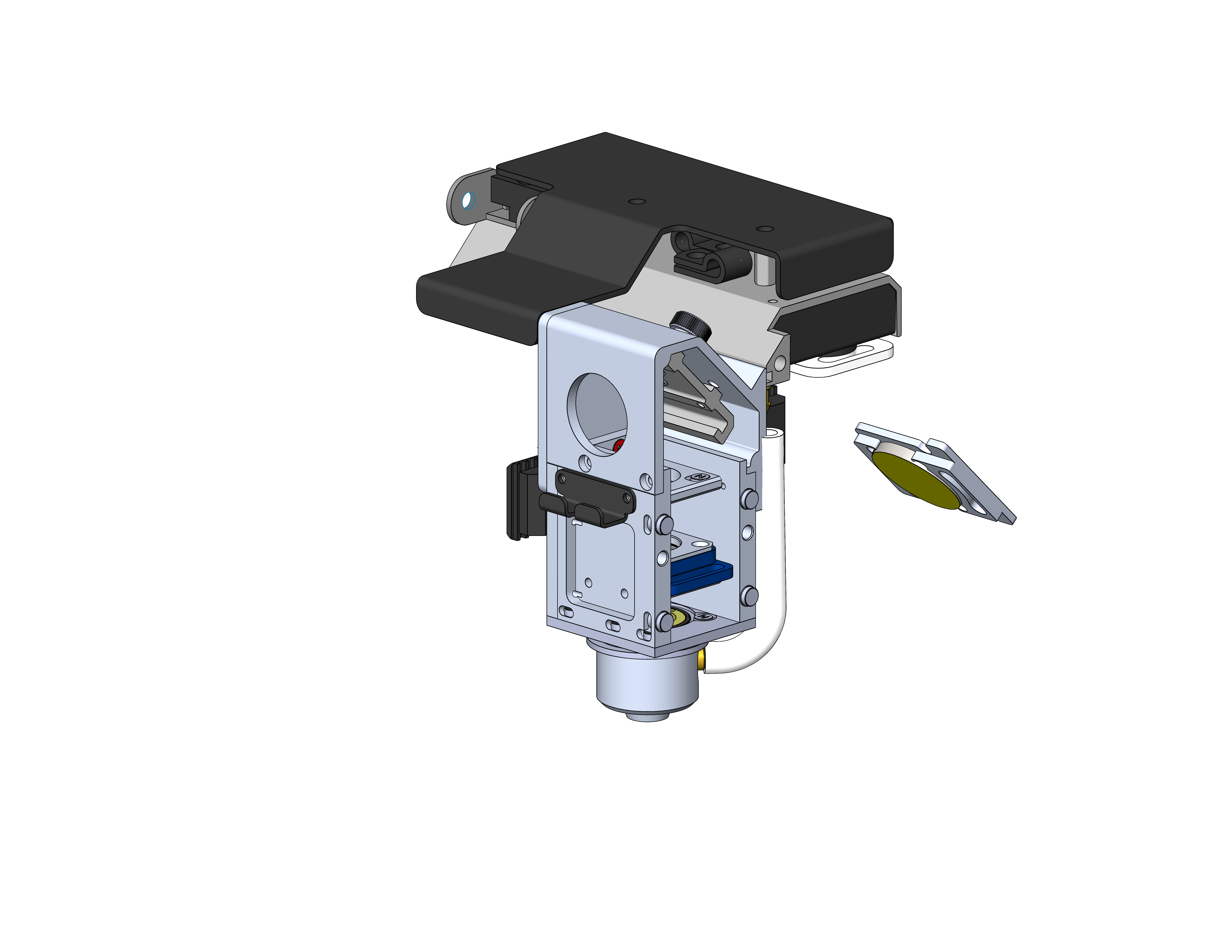 Removing carriage mirror