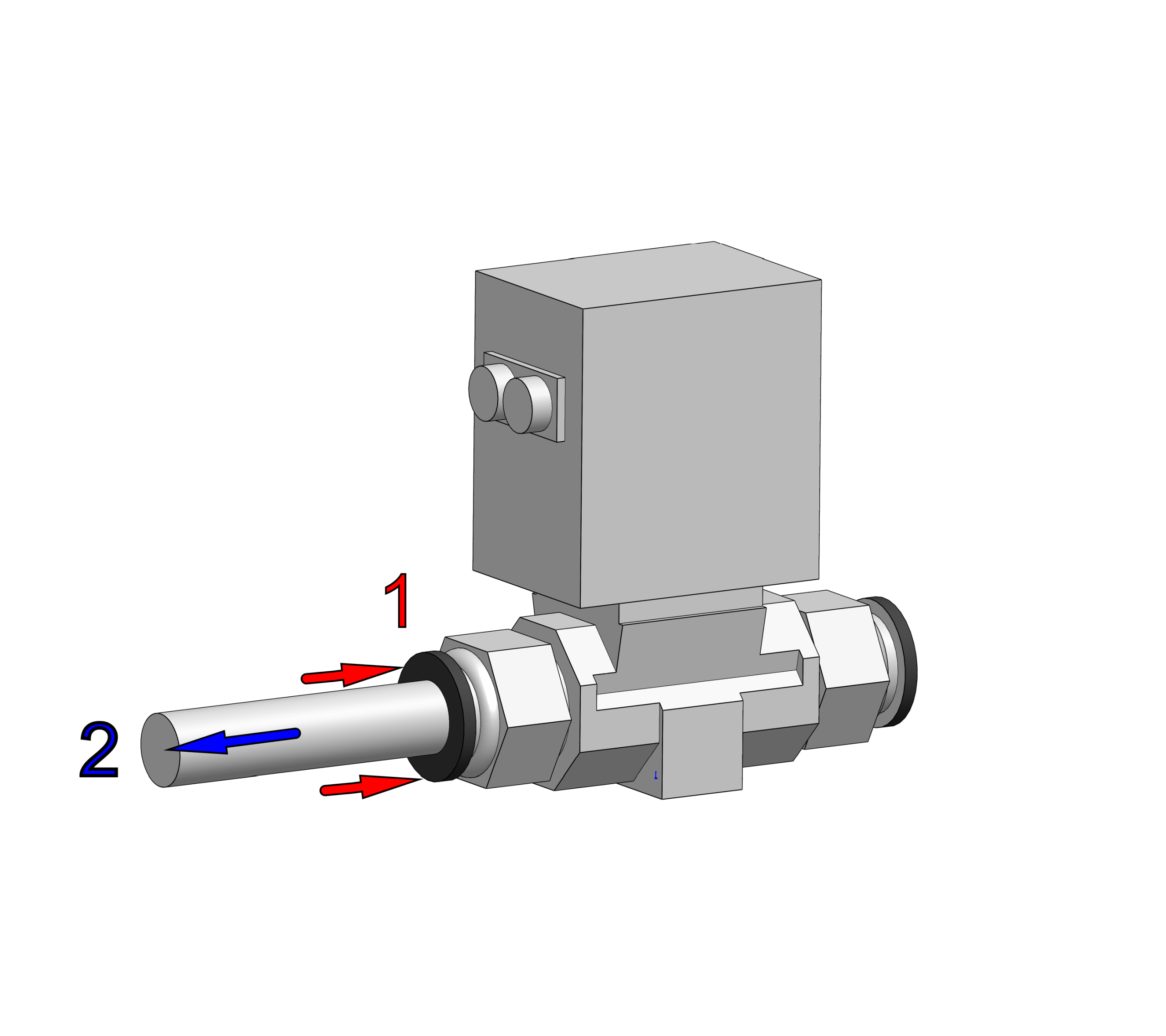 Disconnect Push to Connect Fitting