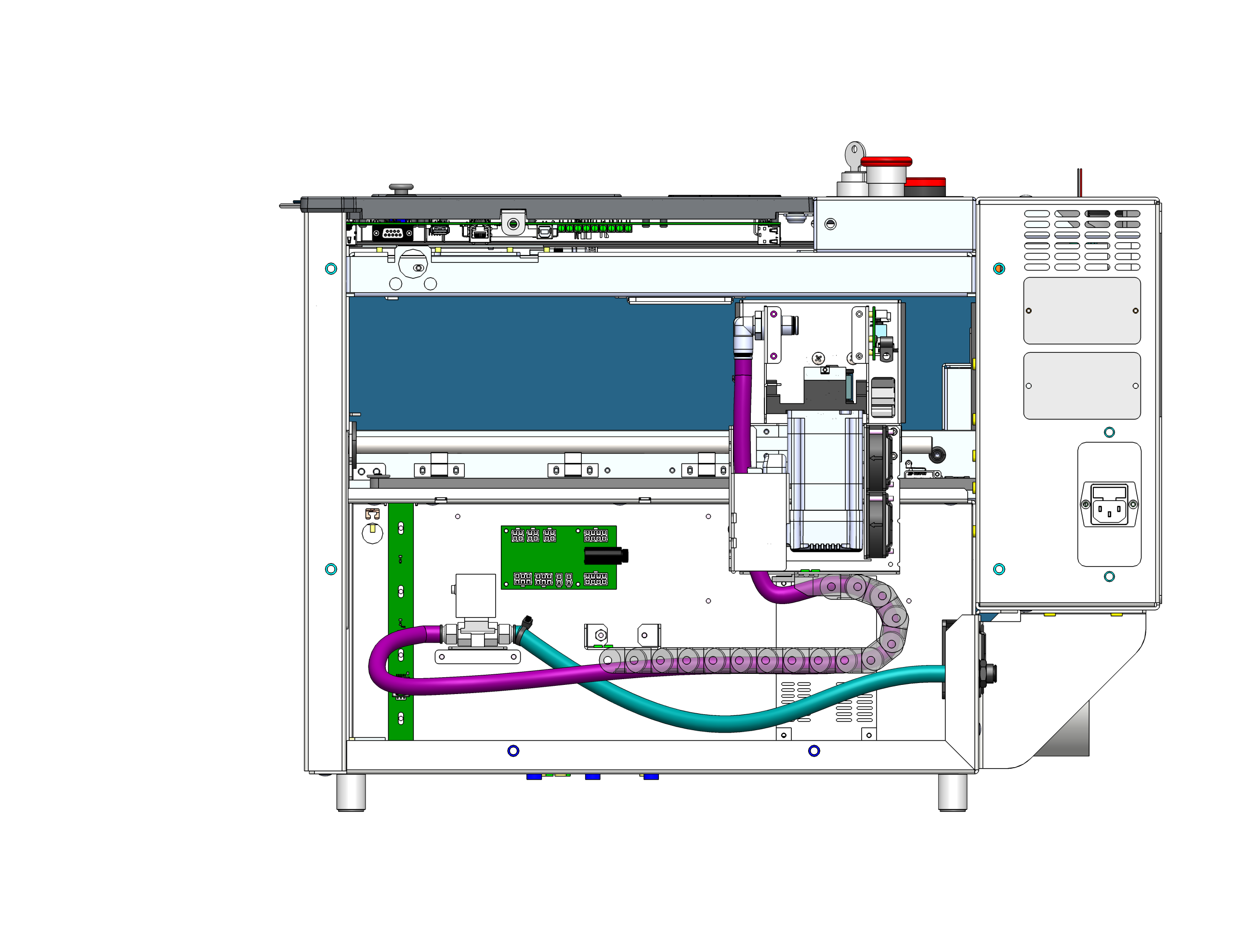 Disconnect Left Hose