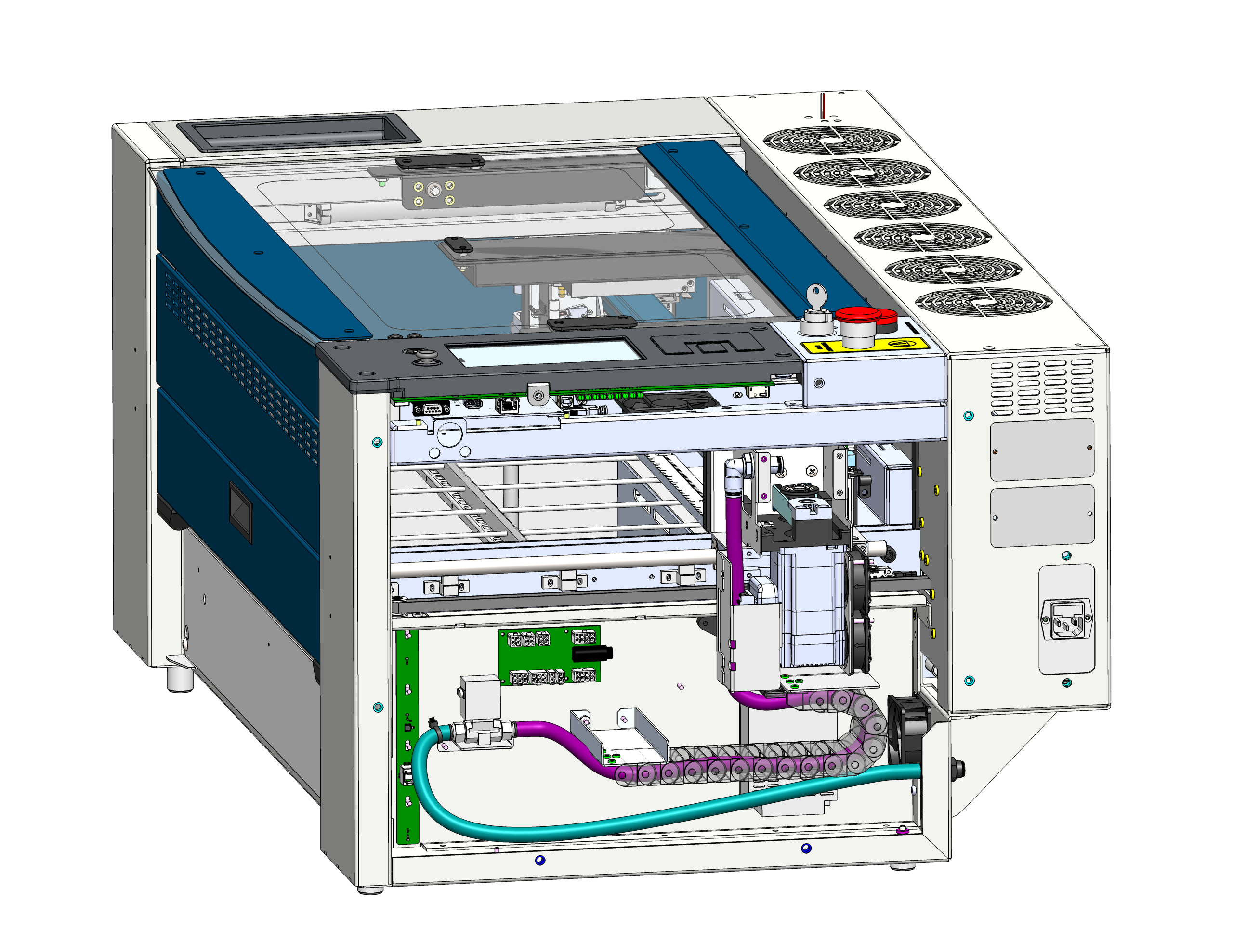 Connect Cable Tie Hose to Left