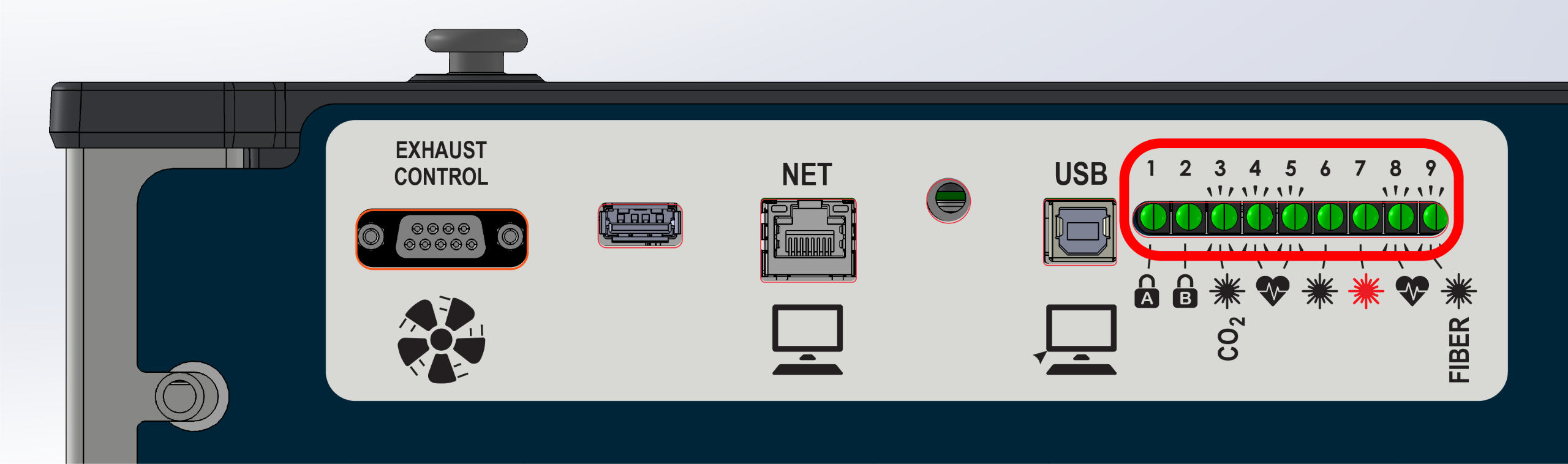 LC1000 LED Indicators