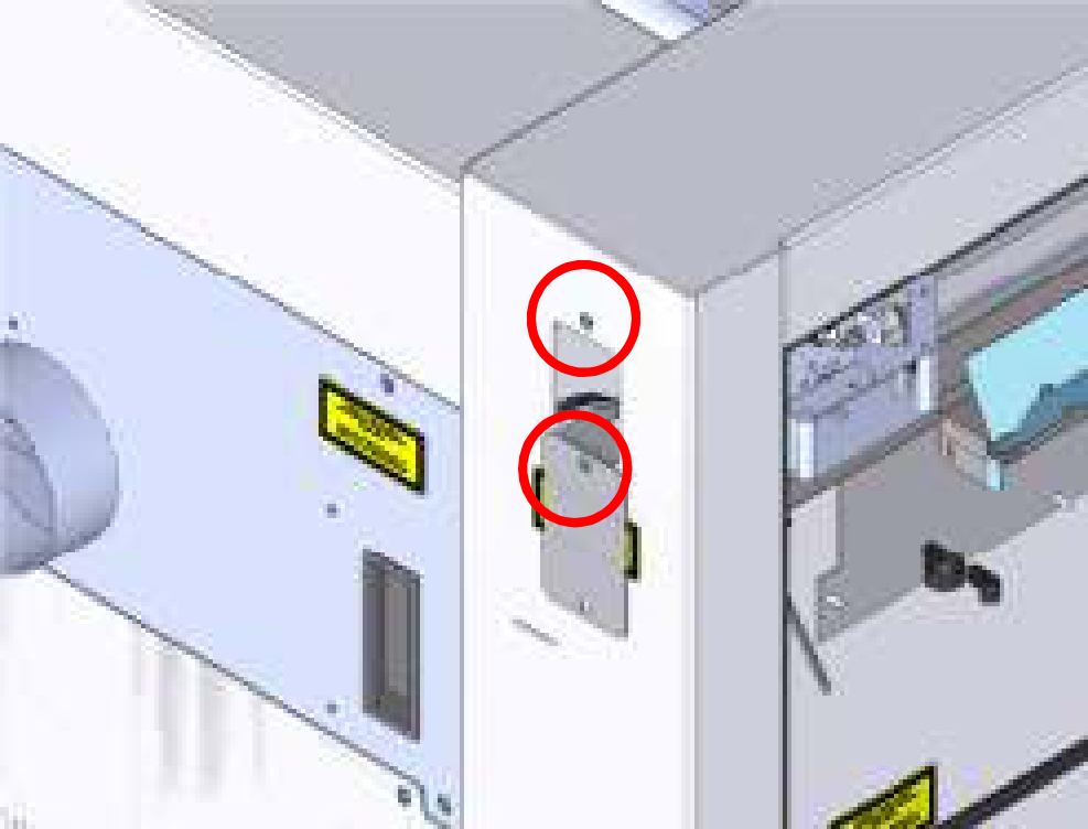 Upper Mirror Access Panel Detail 2