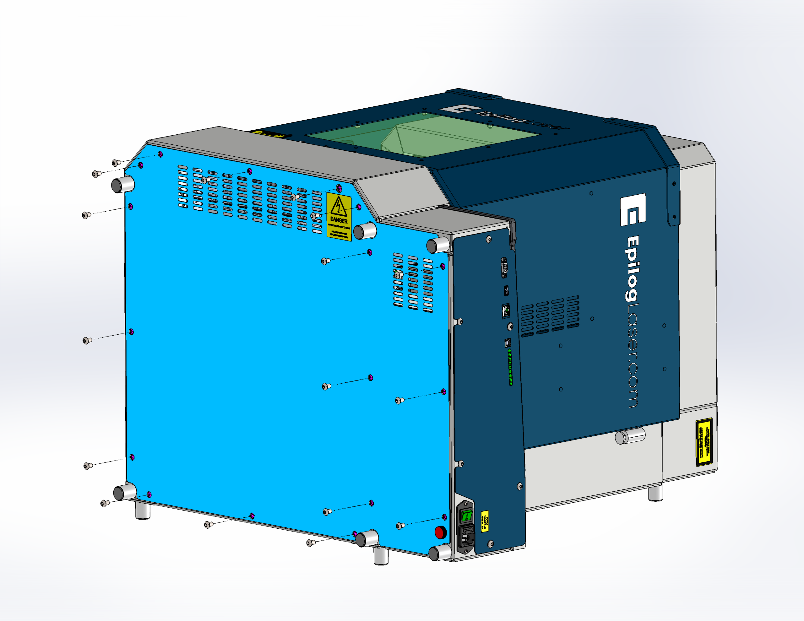 Removing bottom panel