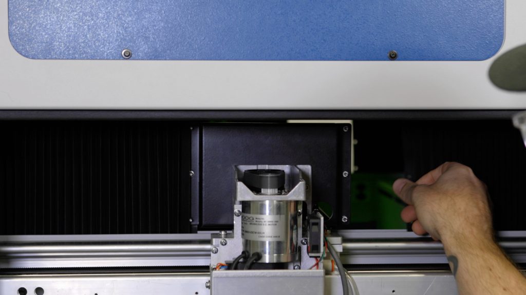 Ausgleichen der Y-Achsen-Aktuatoren